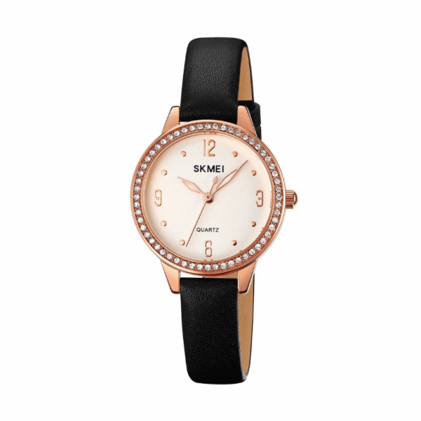 Αναλογικό ρολόι χειρός – Skmei - 2027 - Black/Rose Gold - GoodFlix