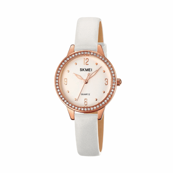 Αναλογικό ρολόι χειρός – Skmei - 2027 - White - GoodFlix
