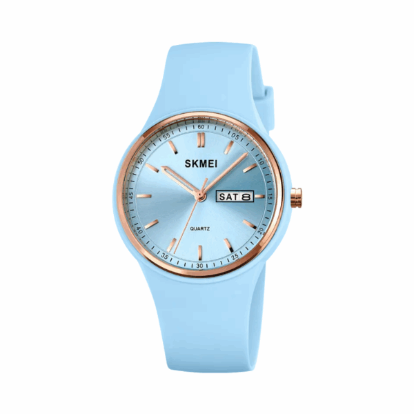 Αναλογικό ρολόι χειρός – Skmei - 2057 - Light Blue - GoodFlix