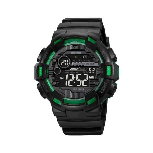 Ψηφιακό ρολόι χειρός – Skmei – 2110 - Black/Green - GoodFlix