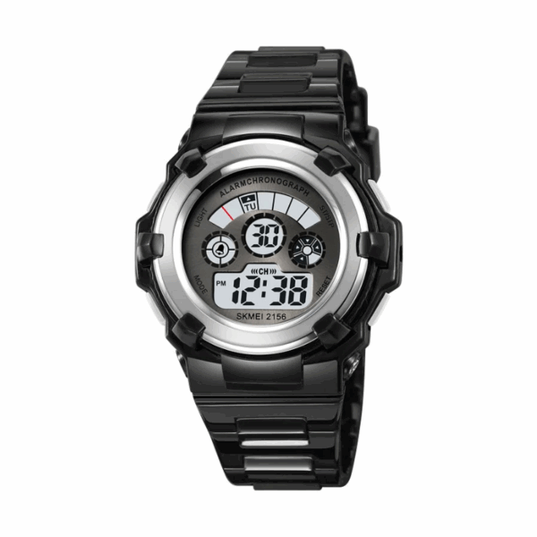 Ψηφιακό ρολόι χειρός – Skmei - 2156 - Black/Silver - GoodFlix