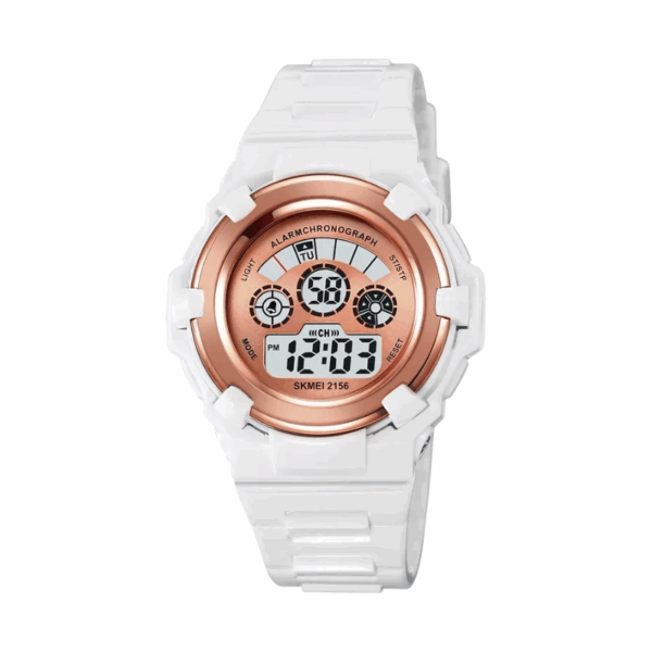 Ψηφιακό ρολόι χειρός – Skmei - 2156 - White - GoodFlix