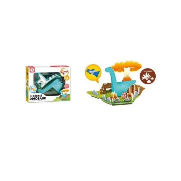 Παιχνίδι κατασκευής με μαγνήτες - Dinosaur - HD390A - 221946 - GoodFlix
