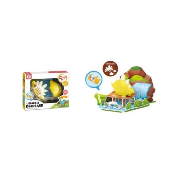 Παιχνίδι κατασκευής με μαγνήτες - Dinosaur - HD389A - 221947 - GoodFlix
