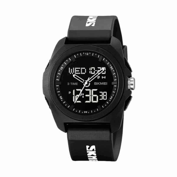 Ψηφιακό/αναλογικό ρολόι χειρός – Skmei - 2199 - Black - GoodFlix