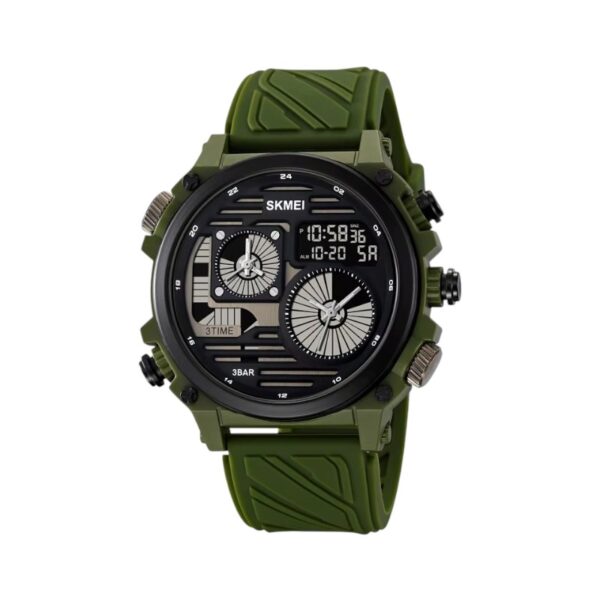 Ψηφιακό/αναλογικό ρολόι χειρός – Skmei - 2202 - Green - GoodFlix