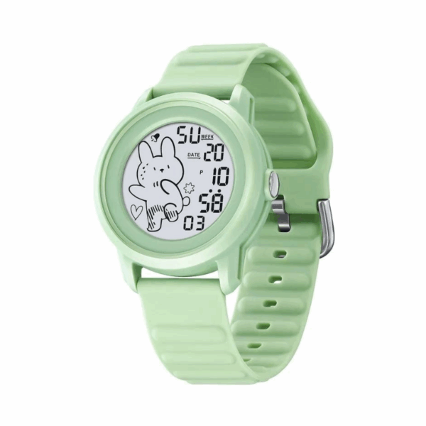 Παιδικό ψηφιακό ρολόι χειρός – Skmei - 2217 - Green - GoodFlix