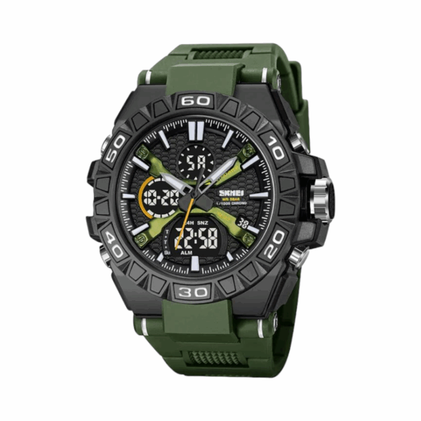 Ψηφιακό/αναλογικό ρολόι χειρός – Skmei - 2220 - Green - GoodFlix