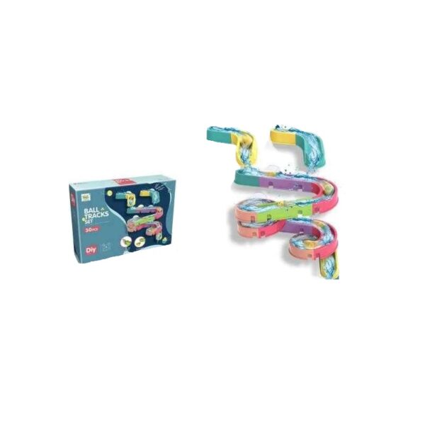 Παιχνίδι κατασκευής δρόμου DIY με μπίλιες - 6688-362 - 222315 - GoodFlix