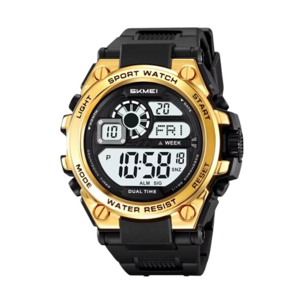 Ψηφιακό ρολόι χειρός - Skmei - 2318 - Gold - GoodFlix