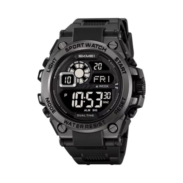 Ψηφιακό ρολόι χειρός - Skmei - 2318 - Black/Black - GoodFlix
