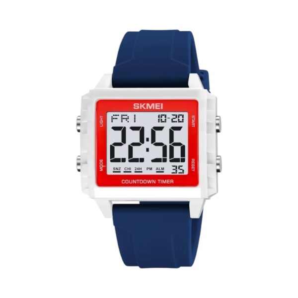 Ψηφιακό ρολόι χειρός - Skmei - 2320 - Blue/White/Red - GoodFlix