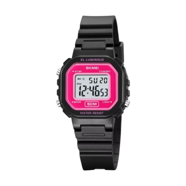 Ψηφιακό ρολόι χειρός - Skmei - 2326 - Black/Pink - GoodFlix