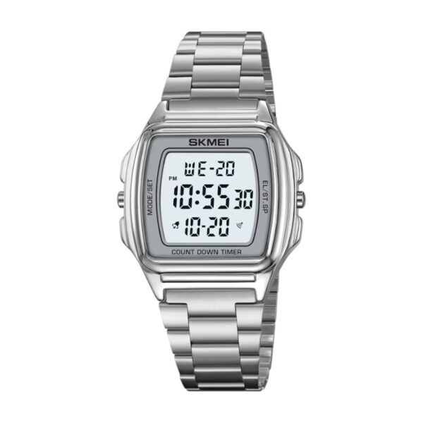 Ψηφιακό ρολόι χειρός - Skmei - 2239 - Silver - GoodFlix