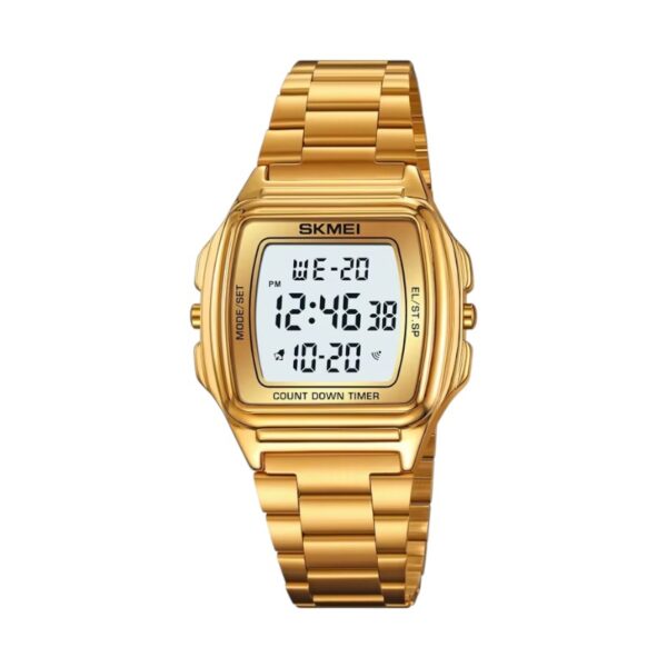 Ψηφιακό ρολόι χειρός - Skmei - 2239 - Gold - GoodFlix