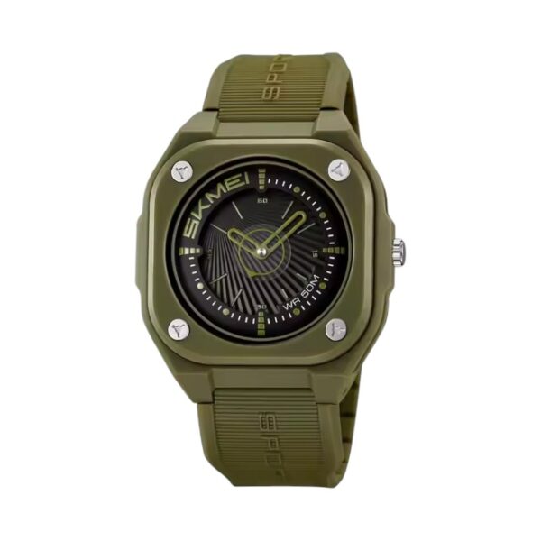 Αναλογικό ρολόι χειρός - Skmei - 2329 - Green - GoodFlix