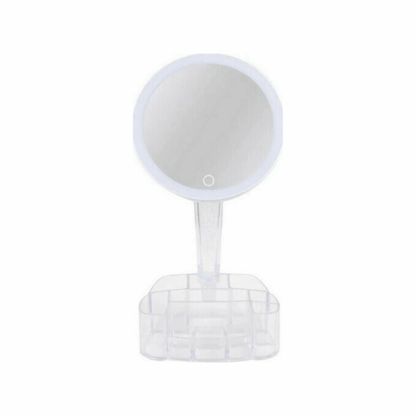 Καθρέπτης μακιγιάζ με LED και θήκες - HH098 - 227814 - GoodFlix