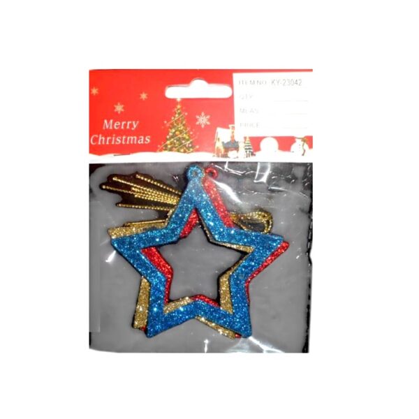 Σετ Χριστουγεννιάτικα στολίδια - 8.5*8.5cm - 3pcs - 230423 - GoodFlix