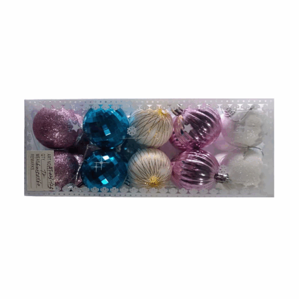 Σετ Χριστουγεννιάτικες μπάλες - 5cm - 20pcs - 231252 - GoodFlix