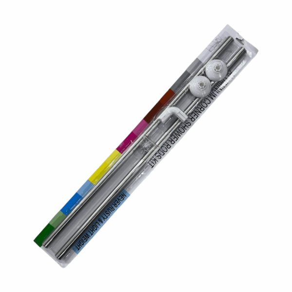 Βέργα κουρτίνας μπάνιου - Γωνιακή - CS-2180S - 80*80cm - 231262 - GoodFlix