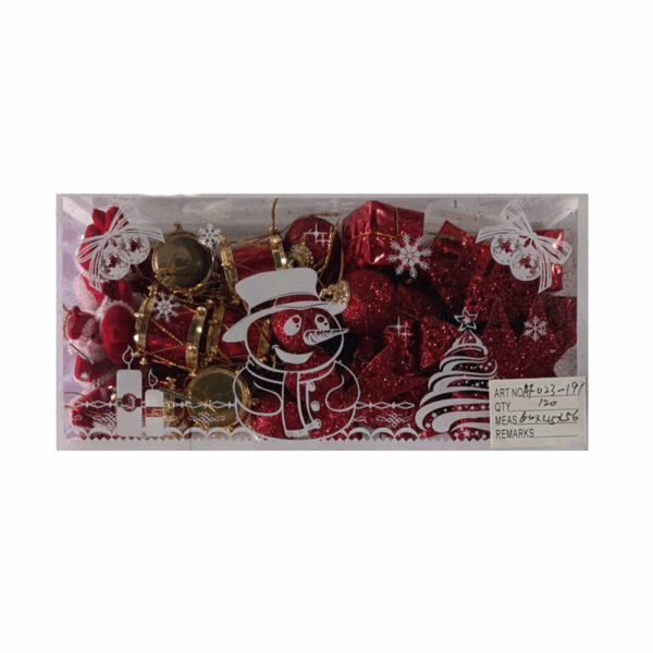 Σετ Χριστουγεννιάτικα στολίδια - 3cm - 30pcs - 231979 - GoodFlix