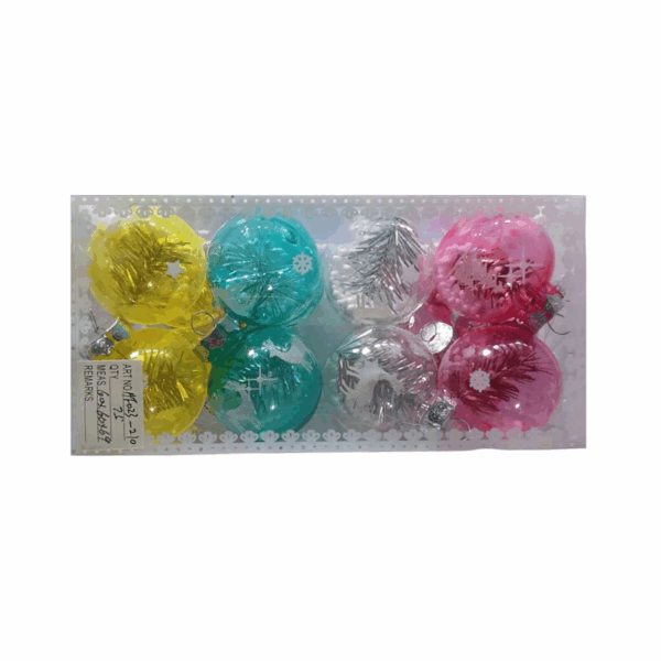 Σετ Χριστουγεννιάτικες μπάλες - 6cm - 16pcs - 232105 - GoodFlix