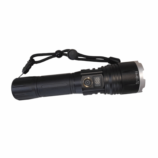 Επαναφορτιζόμενος φακός LED - A51-TG - 251384 - GoodFlix