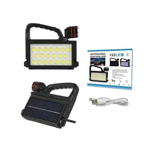 Επαναφορτιζόμενος ηλιακός φακός LED COB - XG-152 - 257309 - GoodFlix