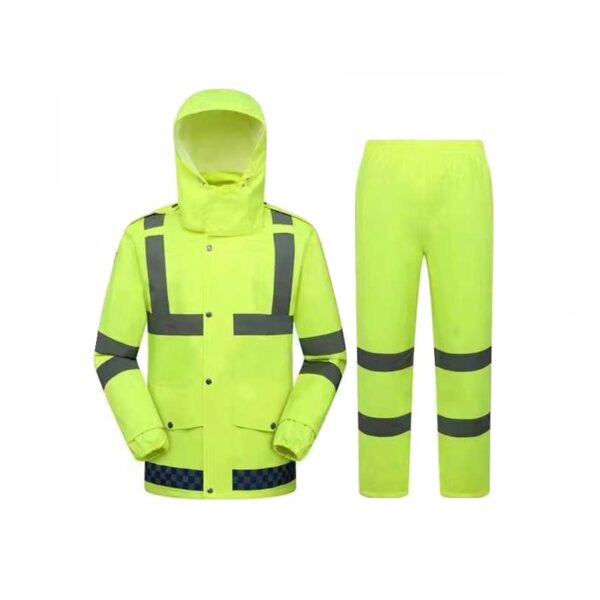 Αδιάβροχη φόρμα εργασίας με ανακλαστικά - One Sized - 270287 - GoodFlix