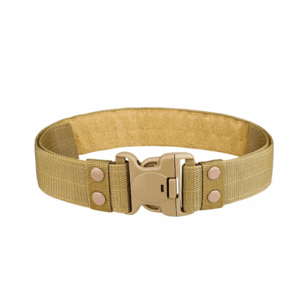 Ζώνη στρατιωτικού τύπου - Y4 - 270645 - Beige - GoodFlix