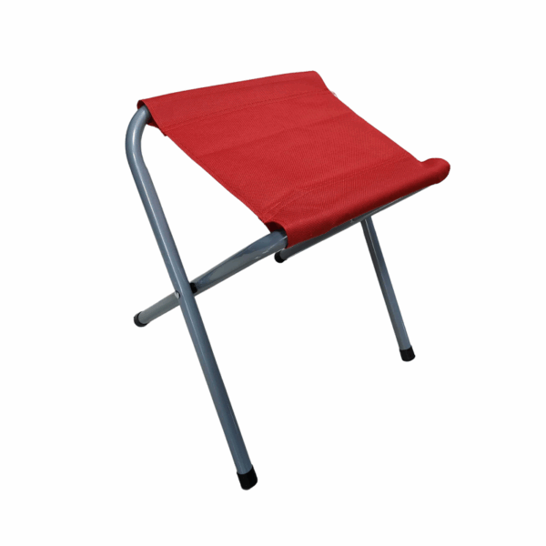 Πτυσσόμενο σκαμπό camping - 1302 - 271031 - Red - GoodFlix