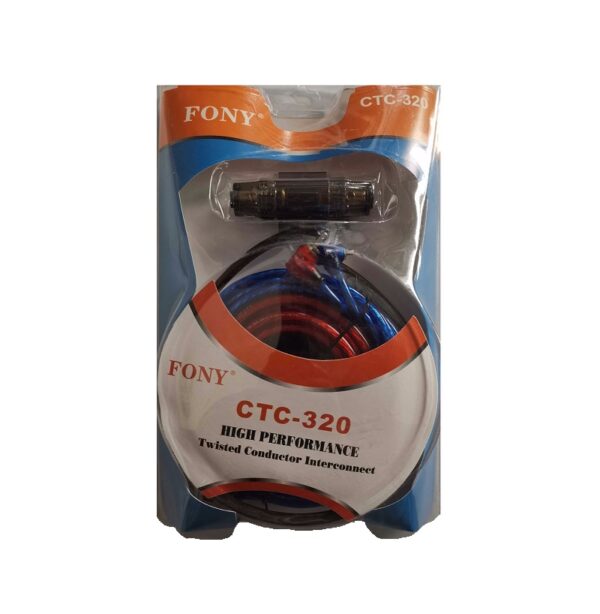 Σετ εγκατάστασης ενισχυτή αυτοκινήτου - CTC-320 - 001788 - GoodFlix