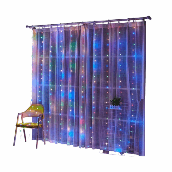 Χριστουγεννιάτικα φώτα LED - Κουρτίνα - 10/200LED - 272332 - RGB - GoodFlix