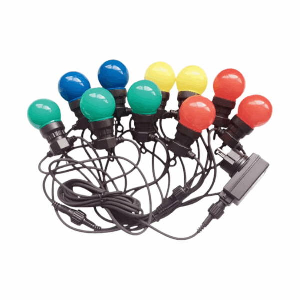 Γιρλάντα φωτισμού LED εξωτερικού χώρου - 5m - 10pcs - 272376 - RGB - GoodFlix