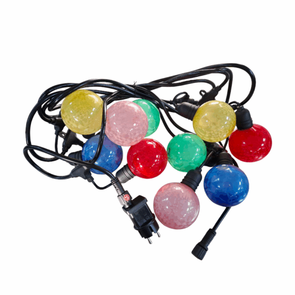 Γιρλάντα φωτισμού LED εξωτερικού χώρου - 5m - 10pcs - 272379 - GoodFlix