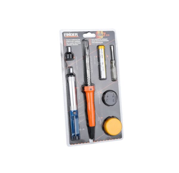 Ηλεκτρικό κολλητήρι - Σετ - 60W - Finder - 194867 - GoodFlix