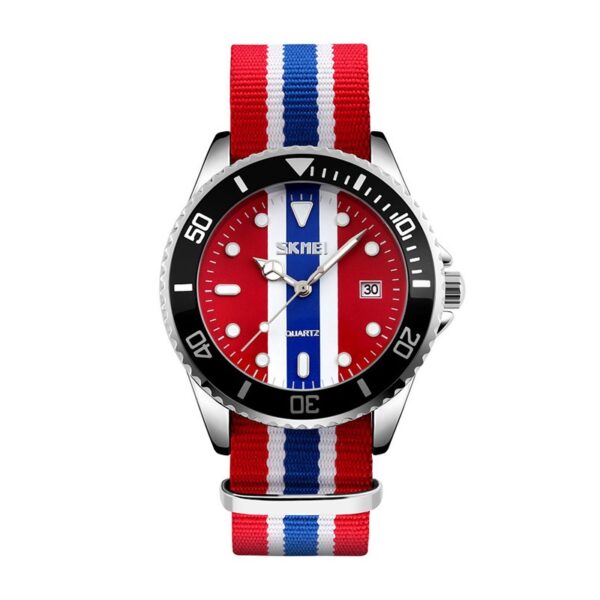 Αναλογικό ρολόι χειρός – Skmei - 9133 - Red/Blue - GoodFlix