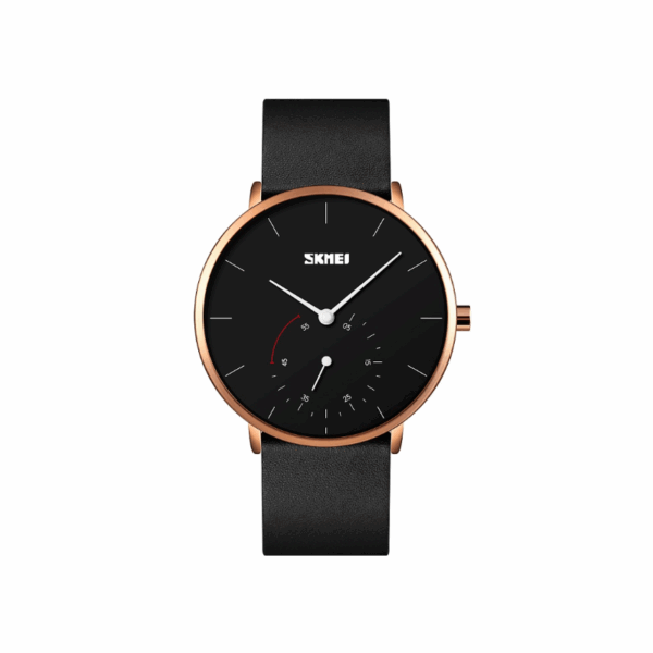 Αναλογικό ρολόι χειρός – Skmei - 9213 - Black/Gold - GoodFlix