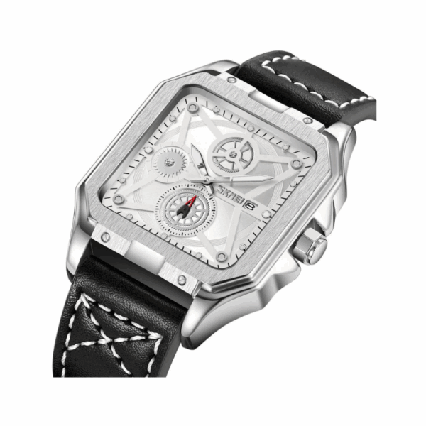 Αναλογικό ρολόι χειρός – Skmei - 9330 - Silver/White - GoodFlix