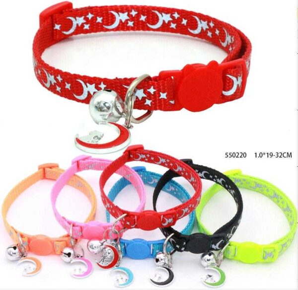 Περιλαίμιο - Κολάρο γάτας με κουδουνάκι - 1-19/32cm - 12pcs - 550220 - GoodFlix