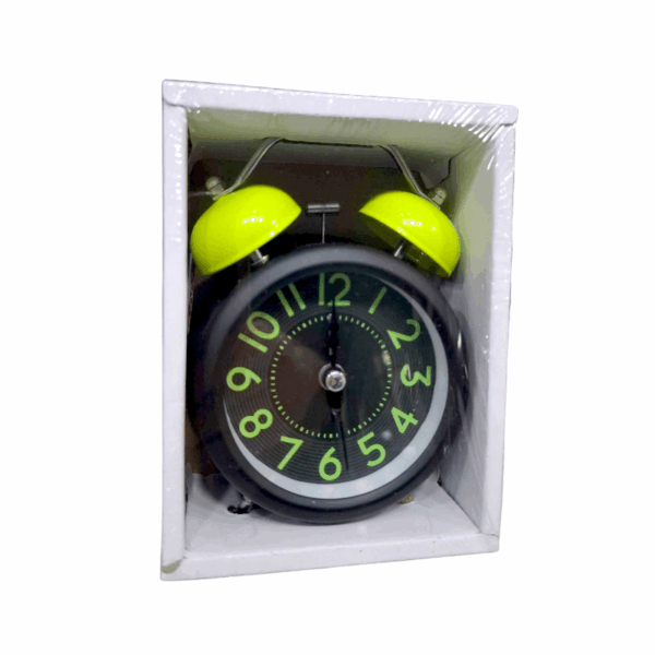 Επιτραπέζιο ρολόι - Ξυπνητήρι - 3301-10 - 301103 - Yellow - GoodFlix