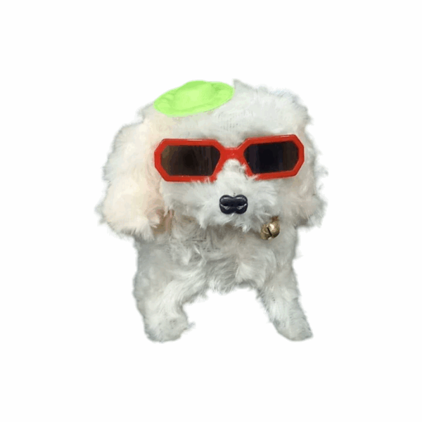 Λούτρινο σκυλάκι με κίνηση και ήχο - YQ-18 - 303666 - GoodFlix