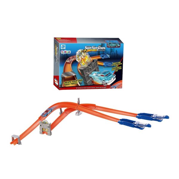 Αυτοκινητόδρομος πίστα με εκτοξευτή - 9988-33 - 305208 - GoodFlix