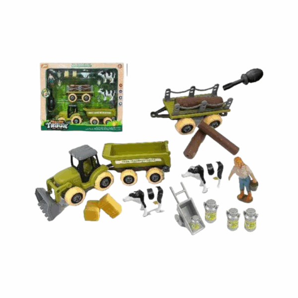 Σετ αγροτικά οχήματα με αξεσουάρ - 8826 - 305242 - GoodFlix