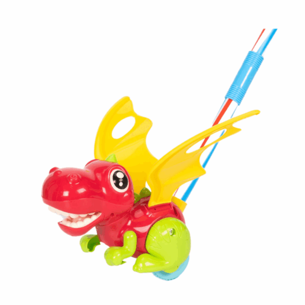 Συρόμενο παιχνίδι - Δράκος - 389 - 305295 - Red - GoodFlix