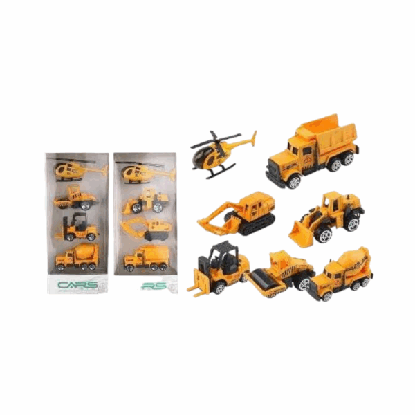 Σετ οχημάτα εργασίας - 4pcs - 366-1 - 308129 - GoodFlix