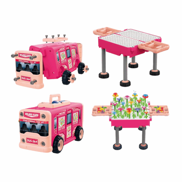 Εκπαιδευτικός πάγκος DIY - Παζλ - CXL200-80F - 108 PCS - 308159 - GoodFlix