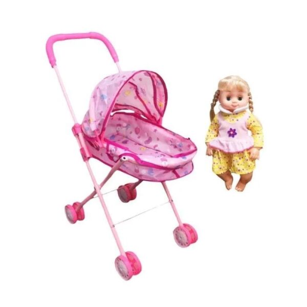 Παιδικό καροτσάκι μωρού με κούκλα - DY777-8 16 - 308224 - GoodFlix
