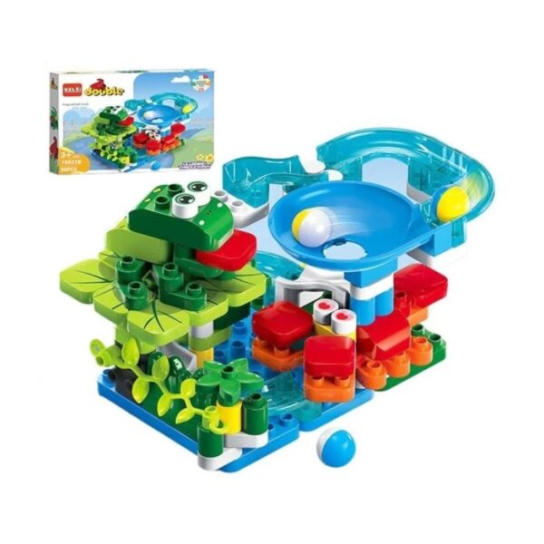 Σετ τσουλήθρα DIY με τουβλάκια - 16022B99 - 308247 - GoodFlix