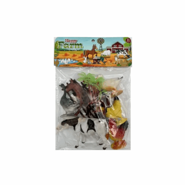 Σετ φιγούρες ζώων φάρμας - 9pcs – 103-4 - 308285 - GoodFlix